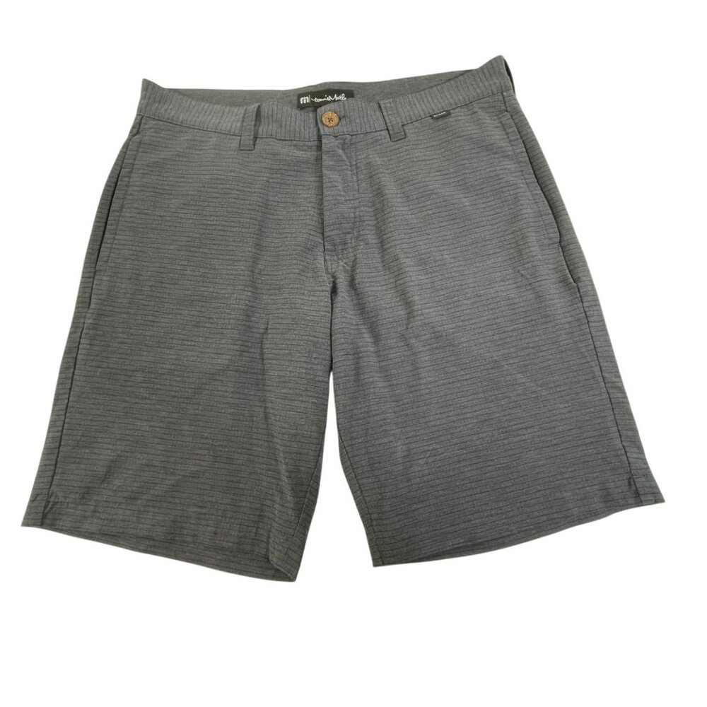 Travis‎ Mathew Performance Shorts Mens 33 Gray Golf Hiking Fishing